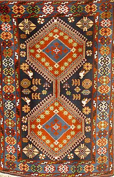 Yalameh, Persien, ca. 30 Jahre, Wolle auf Wolle, ca. 152 x 112 cm, SchÄtzwert: 450.- EURO, EHZ: 2