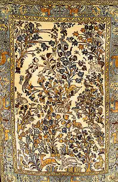 Ghom Alt, Persien, ca. 50 Jahre, Wolle auf Baumwolle, ca. 168 x 117 cm, SchÄtzwert: 1450.- EURO, EHZ: 2-3