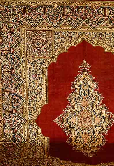 kerman, Persien, ca. 40 Jahre, Wolle auf Baumwolle, ca. 408 x 297 cm, SchÄtzwert: 2200.- EURO, EHZ: 3-4, gereinigt