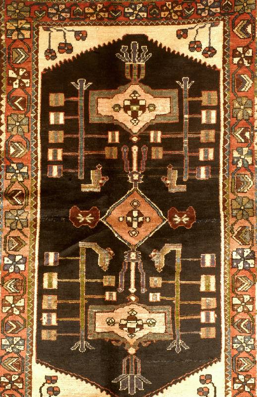 Armanibaft, Persien, ca. 50 Jahre, Wolle auf Baumwolle, ca. 204 x 125 cm, SchÄtzwert: 850.- EURO.EHZ 2-3