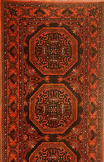 Khalmohammadi, Afghanistan, ca. 10 Jahre, Wolle auf Wolle, ca. 387 x 76 cm, SchÄtzwert: 950.- EURO, EHZ: 2
