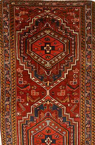 Heriz, Persien, ca. 30 Jahre, Wolle auf Baumwolle, ca. 335 x 115 cm, SchÄtzwert: 850.- EURO, EHZ: 1-2