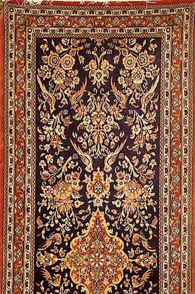 Ghom kork, Persien, ca. 10 Jahre, Wolle auf Baumwolle, ca. 203 x 80 cm, EHZ: 2 SchÄtzwert:950 EURO.