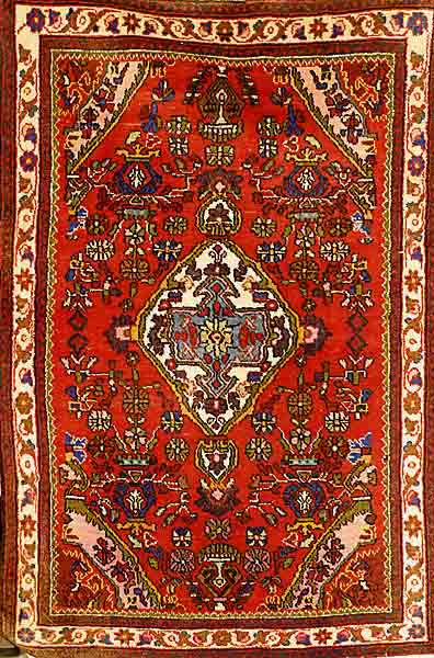Feridan, Persien, ca. 30 Jahre, Wolle auf Baumwolle, ca. 194 x 130 cm, EHZ: 2-3 SchÄtzwert:950 EURO.