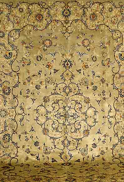 Keschan Alt, Persien, ca. 50 Jahre, Wolle auf Baumwolle, ca. 343 x 243 cm, SchÄtzwert: 2100.- EURO, gereinigt, EHZ: 3