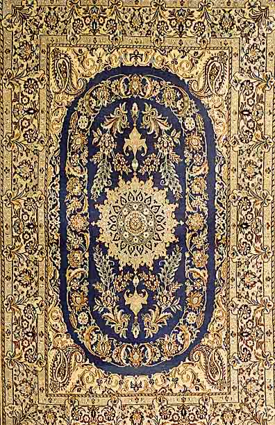 Nain fein, Persien, ca. 10 Jahre, Korkwolle mit Seide, ca. 151 x 95 cm, SchÄtzwert: 1750.- EURO, ca. 1,0 Mio. Kn/qm, EHZ: 1-2