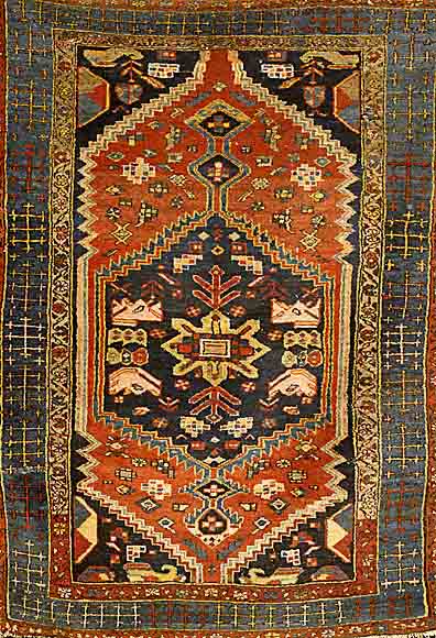 Meschgin, Persien, um 1950, Wolle auf Baumwolle, ca. 190 x 142 cm, SchÄtzwert: 550.- EURO, EHZ: 5