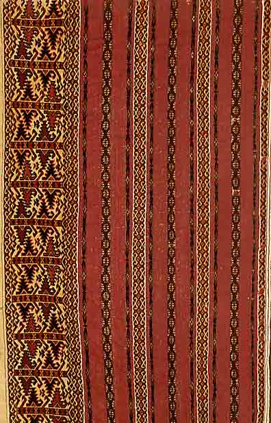 Tekke Ak-Tschowal, Rußland, um 1880, Wolle auf Wolle, ca. 115 x 72 cm, SchÄtzwert: 1300.- EURO, EHZ: 3-4