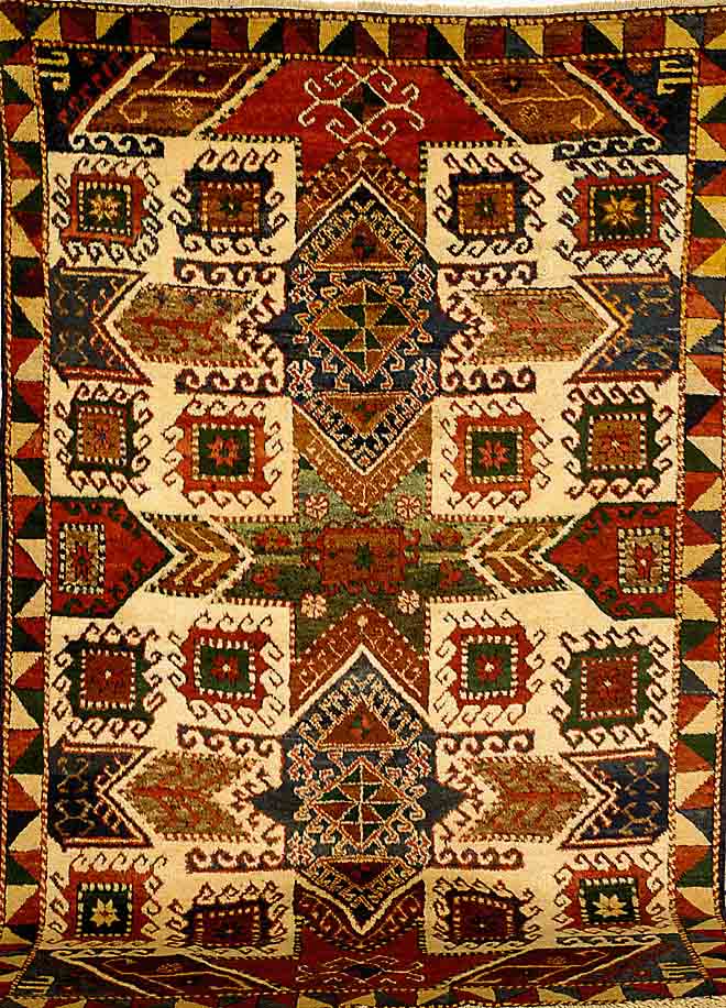 Kazak, Rußland, ca. 50 Jahre, Wolle auf Wolle, ca. 295 x 165 cm, SchÄtzwert: 3800.- EURO, EHZ: 2
