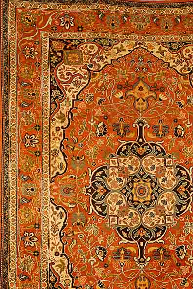 Uschak, TÜrkei, um 1945, Wolle auf Wolle, ca. 370 x 266 cm, SchÄtzwert: 1950.- EURO, EHZ: 3