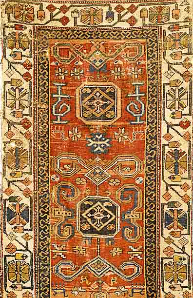 Azerbajan Antik, um 1880, Wolle auf Wolle, ca. 385 x 84 cm, SchÄtzwert: 2200.- EURO, EHZ: