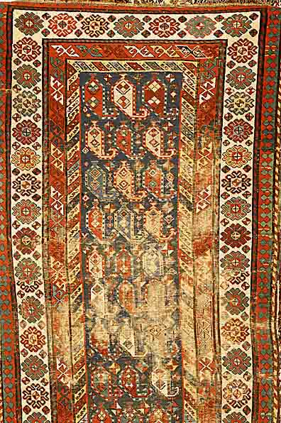 Talesch, Rußland, um 1890, Wolle auf Wolle, ca. 210 x 110 cm, SchÄtzwert: 1600.- EURO, EHZ: 5