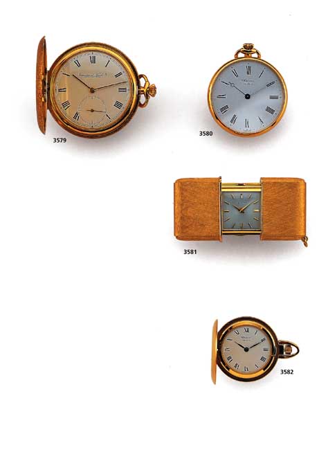 CHOPARD Herren-Goldtaschenuhr offen, 750/000 GG, Schweiz ungetr. Lagerw. um 1998, orig.-Etui, Zertifikat u. Herkunftsnachweis, Ref.-Nr. 3025, ...