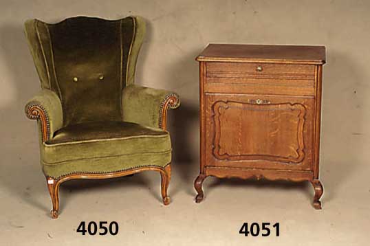 Beistellschrank, nach altem Vorbild, Eiche massiv, Eichefurnier, eine TÜr geschwungen abgesetzt, als PhonomÖbel gut geeignet, schÖnes ...