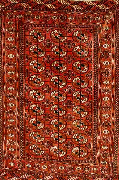 Bochara, Rußland, ca. 50 Jahre, Wolle auf Wolle, ca. 173 x 116 cm, SchÄtzwert: 700.- EURO, EHZ: 3