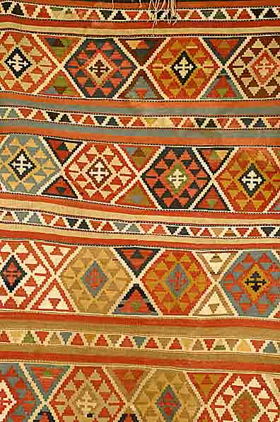 Shirwan Kelim, Rußland, um 1910, Wolle auf Baumwolle, ca. 308 x 148 cm, SchÄtzwert: 1600.- EURO, EHZ: 2, reinigungsbedÜrftig