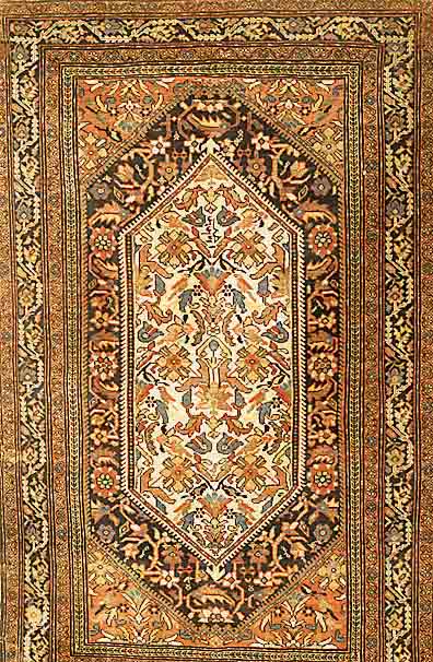 Bidjar, Persien, um 1915, Wolle auf Wolle, ca. 202 x 122 cm, SchÄtzwert: 2200.- EURO, EHZ: 4