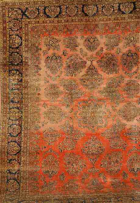 Sarogh US-Re Import, Persien, um 1910, Wolle auf Baumwolle, ca. 347 x 268 cm, SchÄtzwert: 3900.- EURO, EHZ: 4