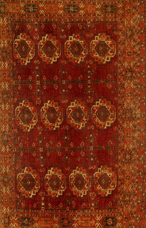 Ersari Tschowal, Rußland, um 1890, Wolle auf Wolle, ca. 150 x 100 cm, SchÄtzwert: 1200.- EURO, EHZ: 4-5