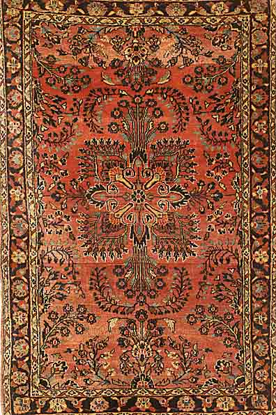 Sarogh US-Re Import, Persien, um 1930, Wolle auf Baumwolle, ca. 154 x 103 cm, SchÄtzwert: 2300.- EURO, EHZ: 3