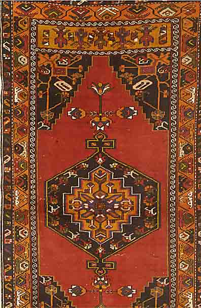 Yahyjale TÜrkei, ca. 40 Jahre, Wolle auf Wolle, ca. 207 x 109 cm, SchÄtzwert: 650.- EURO, EHZ: 3