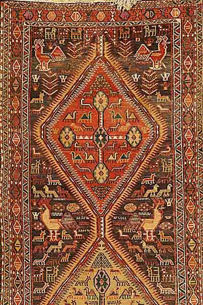 Werneh, Persien, ca. 50 Jahre, Wolle auf Baumwolle, ca. 286 x 96 cm, SchÄtzwert: 690.- EURO, EHZ: 3