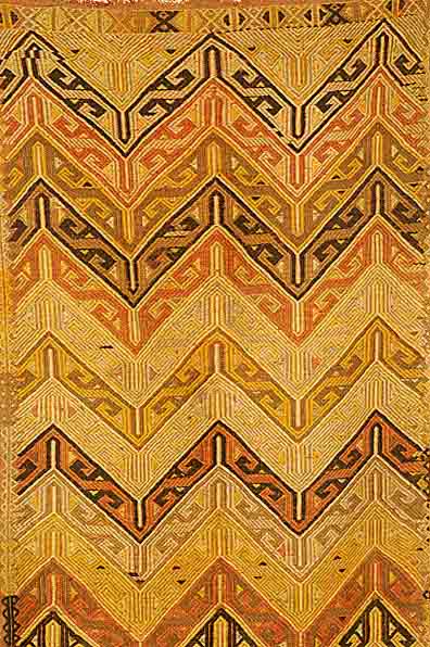 Cicim Kelim, ca. 50 Jahre, Wolle auf Wolle, ca. 283 x 88 cm, SchÄtzwert: 750.- EURO, EHZ: 4