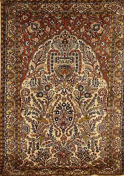 Giasabad sehr fein, Persien, ca. 40 Jahre, Wolle auf Baumwolle, ca. 160 x 112 cm, SchÄtzwert: 1450.- EURO, EHZ: 2
