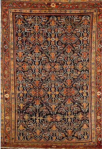 Mahal Alt, Persien, um1920, Wolle auf Baumwolle, ca. 201 x 135 cm, SchÄtzwert: 1100.- EURO, EHZ: 4