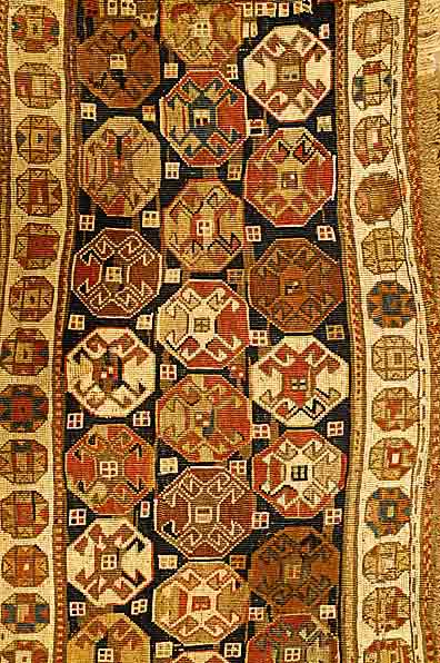 Mafrash-Panel Reverse Sumak, Shasavan Persien, um 1900, Wolle auf Wolle, ca. 82 x 53 cm, SchÄtzwert: 950.- EURO, EHZ: 2-3