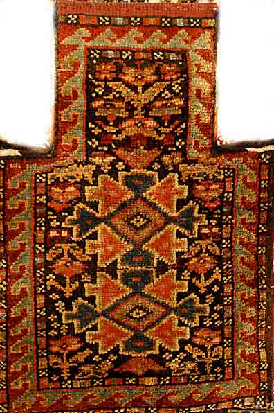 Salztasche Kurdistan, Persien, um 1920, Wolle auf Wolle, ca. 50 x 37 cm, SchÄtzwert: 850.- EURO, EHZ: 3