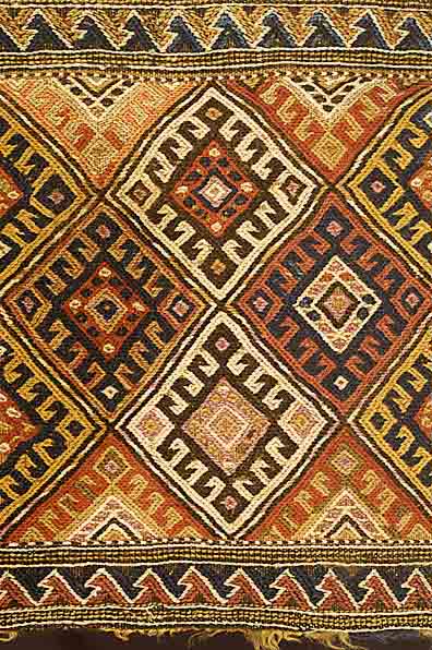 Tasche Sumak, Shasavan Persien, ca. 50 Jahre, Wolle auf Wolle, ca. 45 x 40 cm, SchÄtzwert: 550.- EURO, EHZ: 2