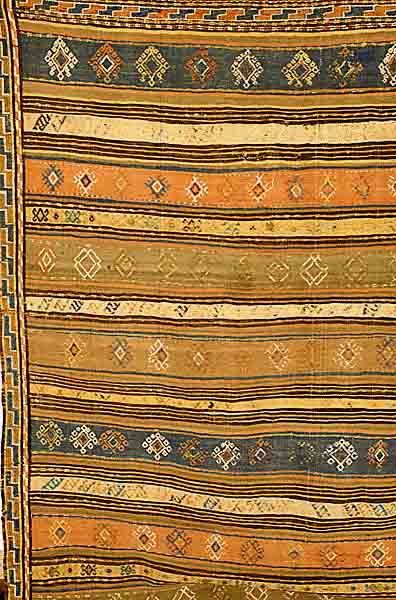 Kelim Shasavan, Persien, ca. Um 1920 Jahre, Wolle auf Wolle, ca. 333 x 145 cm, SchÄtzwert: 1200.- EURO, EHZ: 3