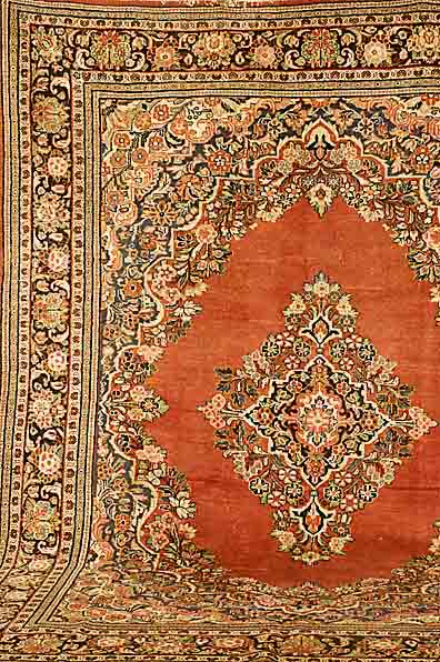 Sarogh Mahal, Persien, ca. 60 Jahre, Wolle auf Baumwolle, ca. 410 x 320 cm, SchÄtzwert: 3500.- EURO, EHZ: 3