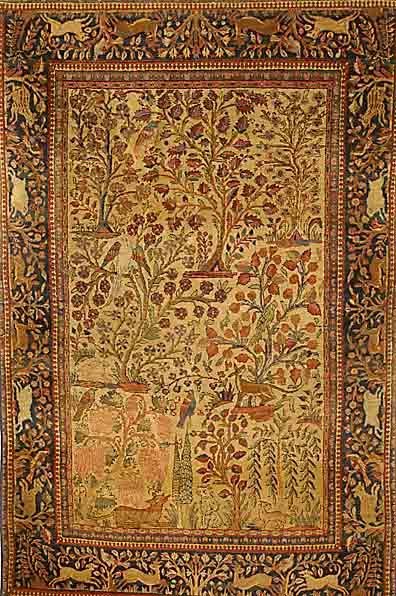 Keschan Alt, Persien, um 1920, Wolle auf Baumwolle, ca. 195 x 128 cm, SchÄtzwert: 3900.- EURO, EHZ: 2, reinigungsbedÜrftig, ein kleines loch.