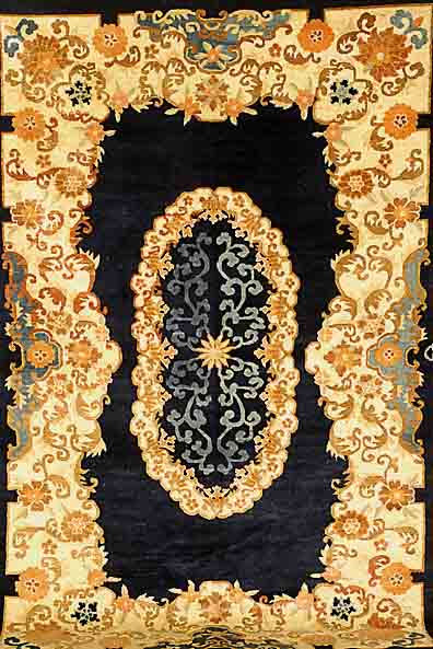 Peking, China, um 1910, Wolle auf Baumwolle, ca. 240 x 155 cm, SchÄtzwert: 3800.- EURO, EHZ: 3