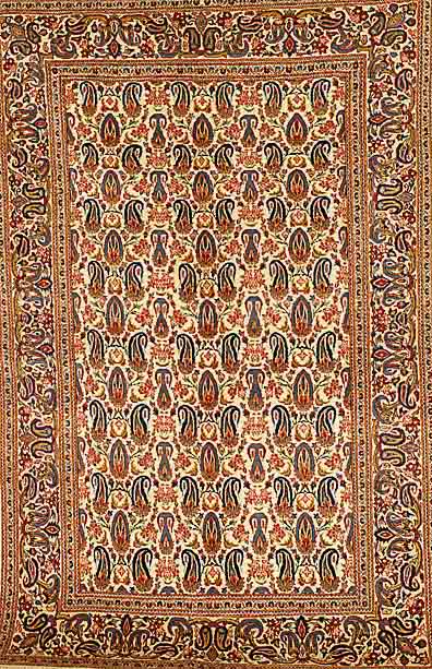 Keschan, Persien, um 1940, Wolle auf Baumwolle, ca. 208 x 134 cm, SchÄtzwert: 1800.- EURO, EHZ: 3