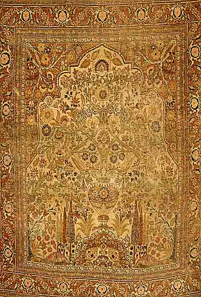 Täbriz, Persien, um 1900, Wolle auf Baumwolle, ca. 166 x 123 cm, Schätzwert: 3500.- EURO, EHZ: 4