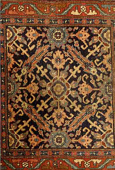 TÄbriz, Persien, um 1920, Wolle auf Baumwolle, ca. 56 x 63 cm, SchÄtzwert: 750.- EURO, EHZ: 4