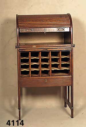 VerwandlungsmÖbel, deutsch, um 1905/10, be- zeichnet Adrema Maschinenbaugesellschaft Berlin, Jugendstil, Korpus Weichholz/Hartholz, im ...