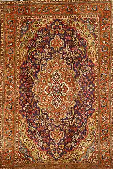 TÄbriz, Persien, ca. 40 Jahre, Wolle auf Baumwolle, ca. 308 x 194 cm, SchÄtzwert: 2200.- EURO, EHZ: 2-3