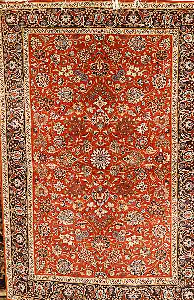 Sarogh, China, ca. 30 Jahre, Wolle auf Baumwolle, ca. 185 x 125 cm, SchÄtzwert: 650.- EURO, EHZ: 3