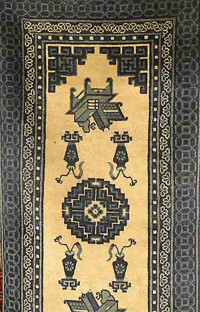 Pao Tow, China, um 1900, Wolle auf Baumwolle, ca. 151 x 75 cm, SchÄtzwert: 1050.- EURO, EHZ: 2