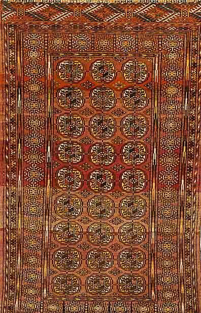 Bochara, Rußland, um 1920, Wolle auf Wolle, ca. 190 x 110 cm, SchÄtzwert: 2200.- EURO, EHZ: 2-3