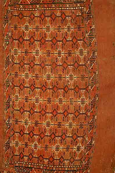 Torba, Turkmenistan, um 1920, Wolle auf Wolle, ca. 112 x 85 cm, SchÄtzwert: 1100.- EURO, EHZ: 3