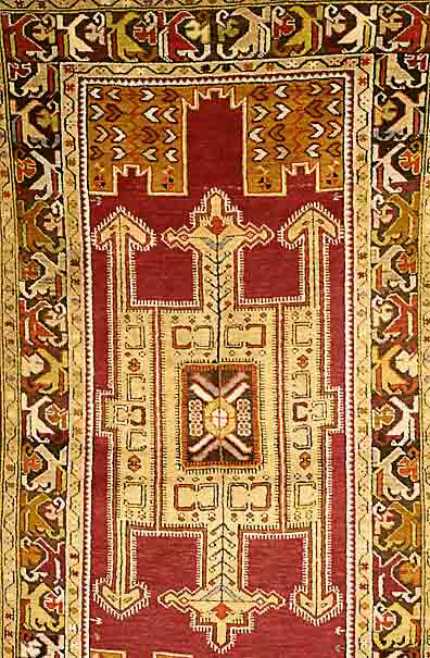 Igneli Türkei, um 1945, Wolle auf Wolle, ca. 221 x 116 cm, Schätzwert: 1350.- EURO, EHZ: 2-3