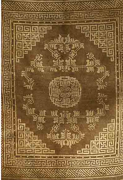 Pao two, China, um 1900, Wolle auf Baumwolle, ca. 159 x 131 cm, SchÄtzwert: 1900.- EURO, EHZ: 2