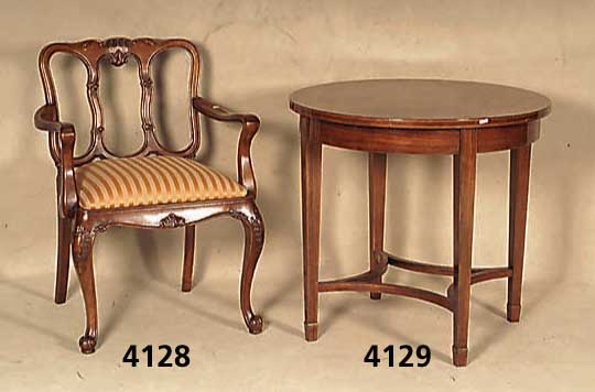 Salontisch, deutsch, um 1910, Jugendstil mit klassizistischem Einfluß, Korpus Weichholz , Palisanderfurnier gespiegelt, Fadenintarsien , vierkant ...