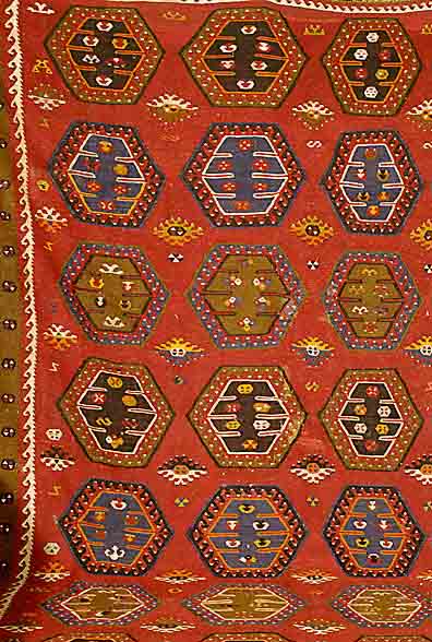 Kelim, ca. 40 Jahre, Wolle auf Wolle, ca. 345 x 265 cm, SchÄtzwert: 1850.- EURO, EHZ: 3