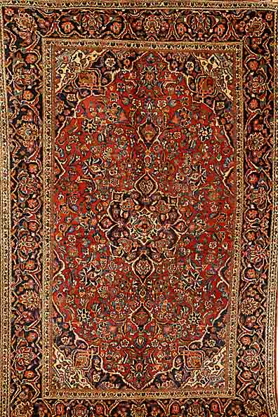 Keschan Alt, Persien, um 1940, Wolle auf Baumwolle, ca. 204 x 131 cm, SchÄtzwert: 3200.- EURO, EHZ: 2-3